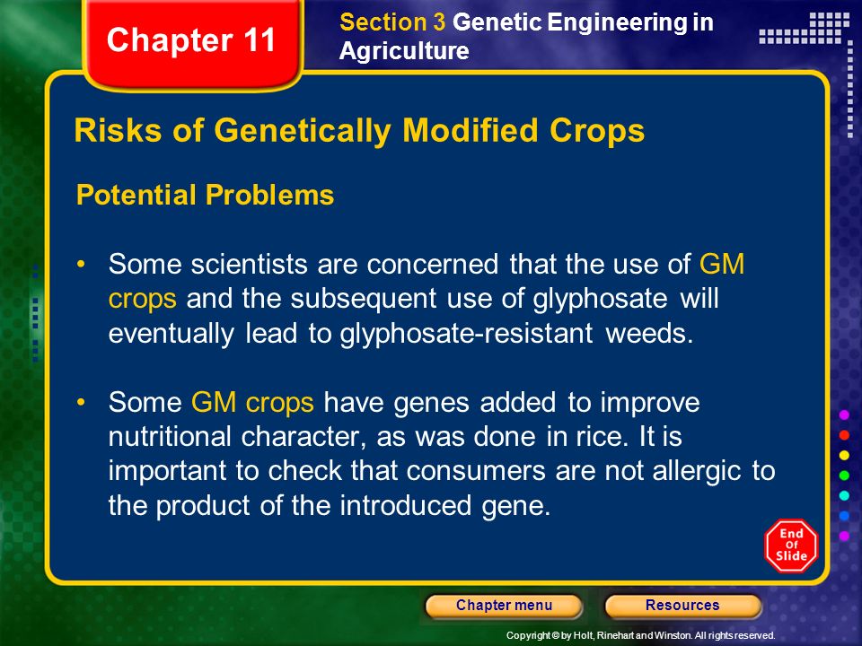 Benefits and dangers of genetic engineering
